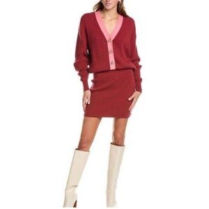 RAMY BROOK NWT Sweater Dress Caber Andrea Mini Dress Size Small